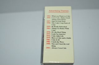 Vintage Evolution of the Coca - Cola Contour Bottle Miniature Set of 6 NIB 3