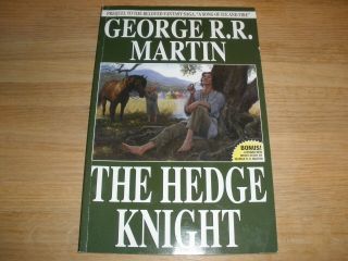 The Hedge Knight - George R.  R.  Martin (graphic Novel,  2003) 2nd Print - Signed