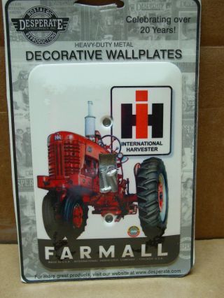 Metal Light Plate Switch Wall Cover Farmall International Harvester Tractor