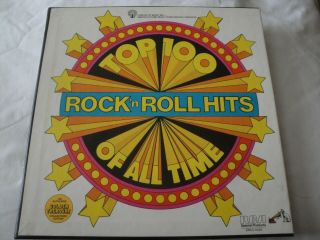 Top 100 Rock N Roll Hits Of All Time Vinyl Lp Box Set 1981 Rca Various Artists
