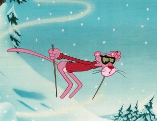 Pink Panther Production Animation Cel Pnk259