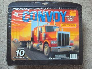 Matchbox Convoy Case W Shinsei Semi And 3 Other Trailers