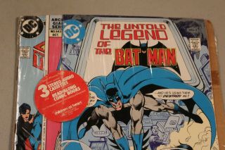 MPI Comics & Cassettes Batman Superman Man of Steel World of Archie 543 2