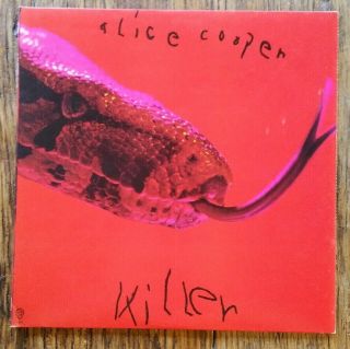 Alice Cooper Very Rare Lp Killer 1971 Usa 1st Press W/attached Calender Lp
