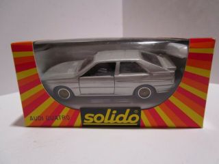 Vintage - 1/43 Solido - Audi Quatro Quattro - 1328 - Box - Made In France