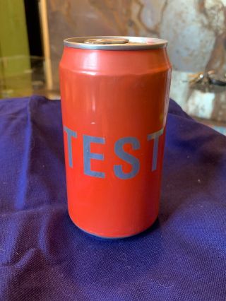 Rare Anheuser - Busch Budweiser Beer Test Can