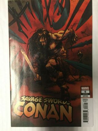 Savage Sword Of Conan 6 1:50 Fiumara Variant Marvel 2019
