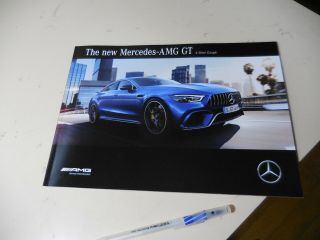 Mercedes - Benz Amg Gt 4door Coupe Japanese Brochure 2019/02 43 53 63s
