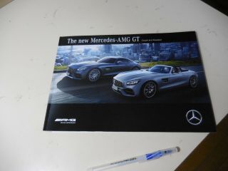 Mercedes - Benz Amg Gt Coupe Roadster Japanese Brochure 2019/02 Gt S C