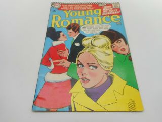 Vintage Dc Young Romance 12 Cent No.  145 Comic Book