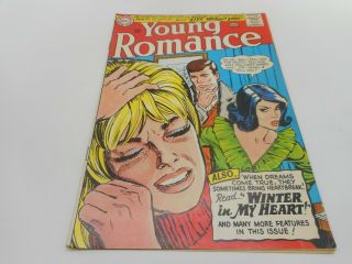 Vintage Dc Young Romance - Silver Age - 12 Cent No.  140 Comic Book