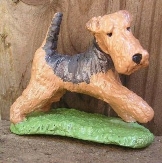 Hand Sculpted Airedale Terrier
