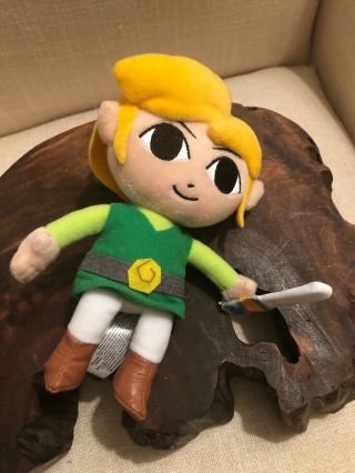 Legend Of Zelda Phantom Hourglass 7 " Plush Doll Link Wind Waker Plushie Nintendo