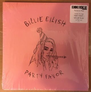 Billie Eilish - Party Favor / Hotline Bling - Rsd 7  - Ltd To 2000 - Pink Vinyl