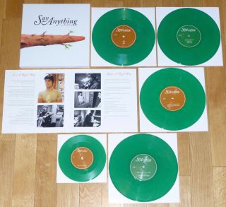 Say Anything Is A Real Boy 4x 10 ",  7 " Box Set Green Vinyl /300 Found Glory