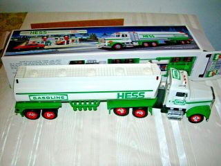 Hess 1990 Toy Tanker Truck - Lights And Sounds Work
