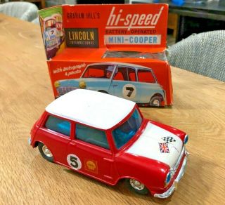 Vintage Lincoln - Mini Cooper - Graham Hill´s - Box - To Restore