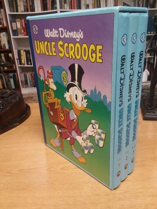 Carl Barks Library Of Walt Disney’s Uncle Scrooge Iii (3) Slipcase Hardcover Hc