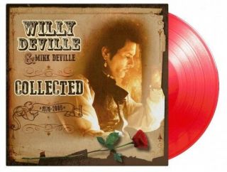 Willy Deville Collected 2lp Limited Edition Numbered Copies Transp Red Vinyl