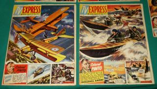 TV Expressx 5 July 1961 348 - 352 Spot - On adverts DangerMan Biggles Cutaways Good 3
