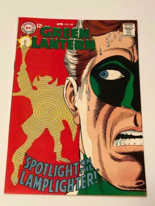 Green Lantern 60 Vf 8.  5 (april 1968) - Fantastic