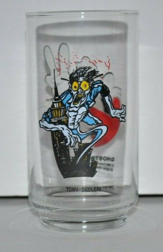 Ghostbusters Ii Tony Scoleri Drinking Glass 1989 Columbia