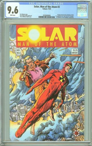 Solar Man Of The Atom 3 Cgc 9.  6 White Pages (1991) 2039484004