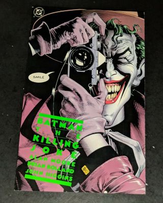 Batman: The Killing Joke.  First Print.  Nm.  Alan Moore.  (mar 2008,  Dc)