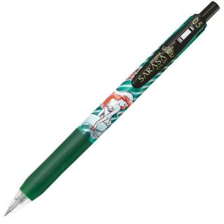 Disney Princess Ariel Little Mermaid Gel Ballpoint Pen Sarasa Clip 0.  5 Black 2
