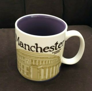 Starbucks Manchester England Coffee Mug Global City Icon Series 16oz 2011
