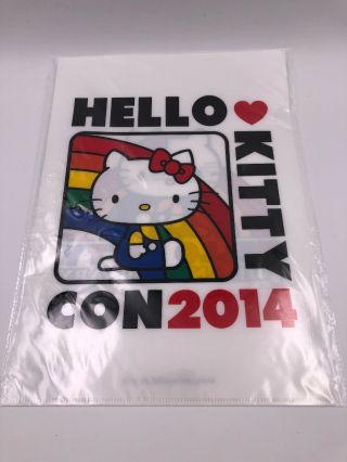 Sanrio Original: Hello Kitty Con 2014 File Sleeve Folder (c7)