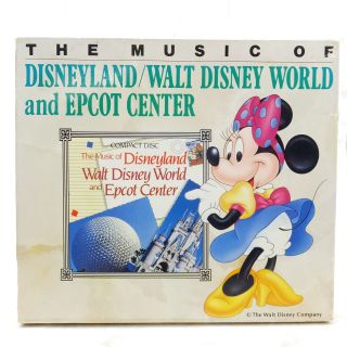 Cdb6604 Anime Cd The Music Of Disneyland Walt Disney World And Epcot Center