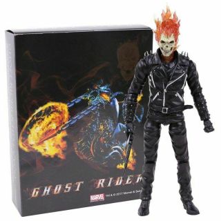 Ghost Rider Johnny Blaze Pvc Action Figure Collectible Model Toys Gift