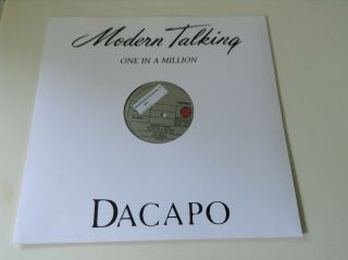 Modern Talking You Can Win If You Want Maxi 12  1985 Dacapo Promo Exc