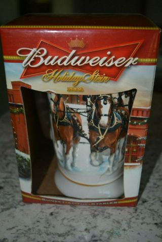 Budweiser Holiday Beer Stein 2006