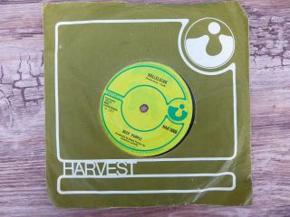 Deep Purple 7 " Single Hallelujah Harvest Records Company Sleeve