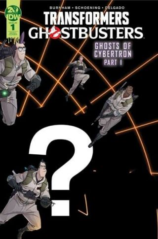 Idw Transformers/ghostbusters 1 San Diego Comic Con Mystery Variant Pre -
