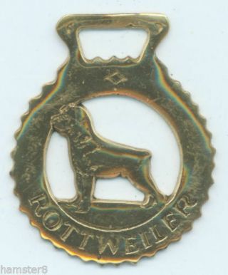 Rottweiler Horse Brass (n426)