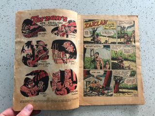 Edgar Rice Burroughs ' Tarzan Rare 6 1948 Golden Age Comic Book 2