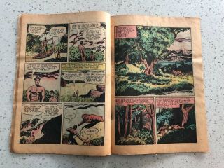 Edgar Rice Burroughs ' Tarzan Rare 6 1948 Golden Age Comic Book 3