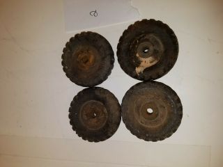 Vintage Structo Wheels For Replacement Set Of 4 2