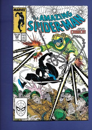 The Spider - Man 299 (marvel Comics 1988) 1st Cameo App Venom Mcfarlane
