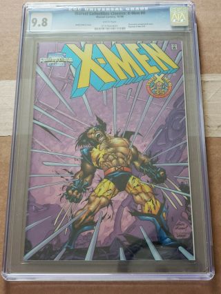 Marvel Collectible Classics: X - Men 4 (cgc 9.  8 White Chromium) 1998 Wolverine