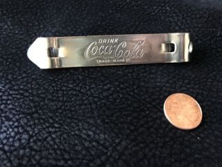 Coca Cola Stainless Steel 4 " Bottle Opener Drink Coca Cola & Have A Coke