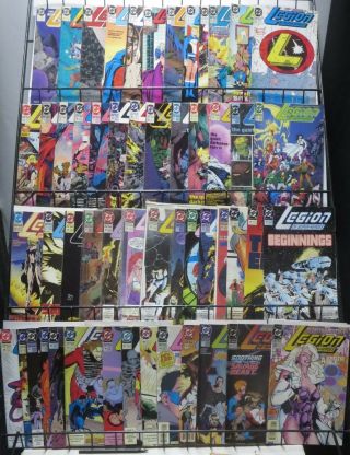 Legion Of Superheroes (dc,  1989 - 4th Series) 1 - 53 Vg - F Or Better Keith Giffen