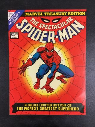 Marvel Treasury Edition 1,  Vf (8.  0),  1974 Marvel,  Spectacular Spider - Man