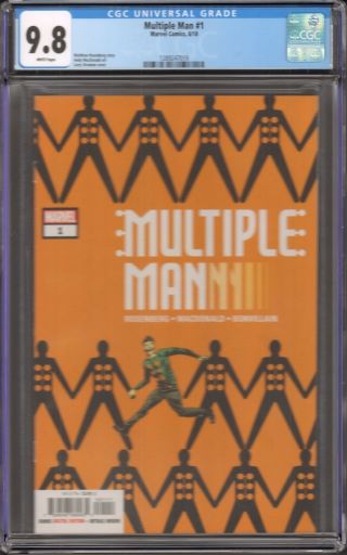 Multiple Man 1 (marvel Comics) Cgc 9.  8 1st Print