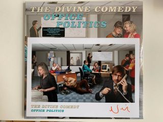 The Divine Comedy - Office Politics - Signed - 2 X Ltd Edition Coloured Vinyl