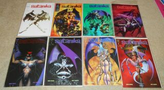 Mature Audience Comic Books Verotik Glenn Danzig Satanika Demoness 1 2 3 4 5 6 7