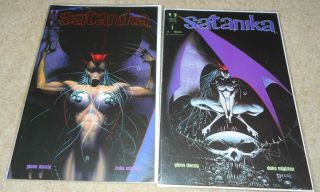 Mature Audience Comic Books VEROTIK Glenn Danzig Satanika Demoness 1 2 3 4 5 6 7 4